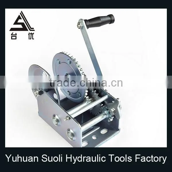 Manufacturer 600lbs Samll Hand Manual Mechanical Galvanized Winch photo-6