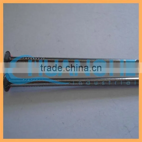 Manufacture High Quality Low Price Wax Polished Round Wire Iron Nails 4"*8 photo-5