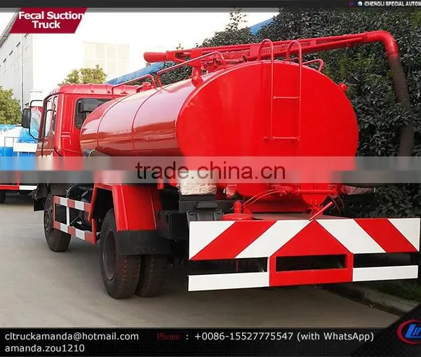 Dongfeng 4*2 170hp Heavy Duty 7000-8000 Liters Fecal Pump Fecal Suction Fecal Truck photo-5