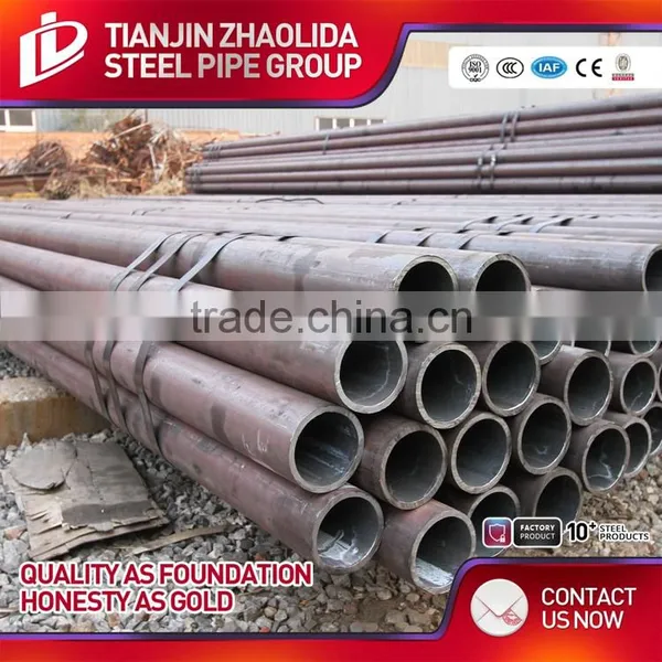 Black Steel Pipe Cold Drawn Carbon Seamless Steel Pipes Best Supplier Tianjin photo-3