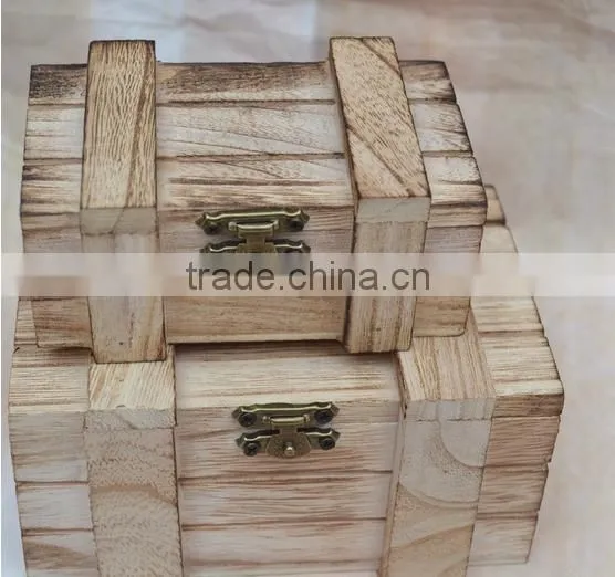 Custom Solid Wooden Gift Keepsake Box For Cards photo-4