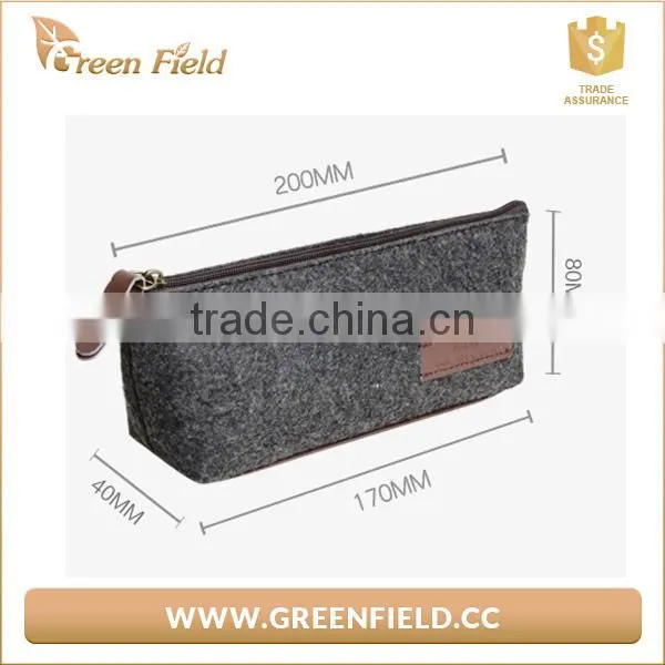 OEM Best High Quality Custom Fabric Felt Multifunction Pencil Case Made in China photo-4