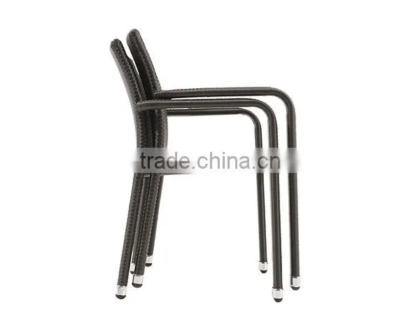 2017 Trade Assurance Outdoor Cheap Ergonomic Synthetic Rattan Aluminium Simple Design Armchairs on Sale photo-3