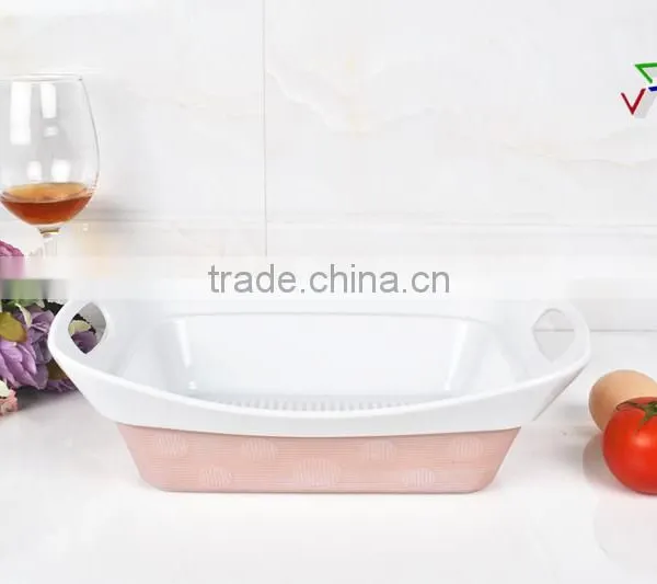 11.5" Square Porcelain Bakeware photo-2