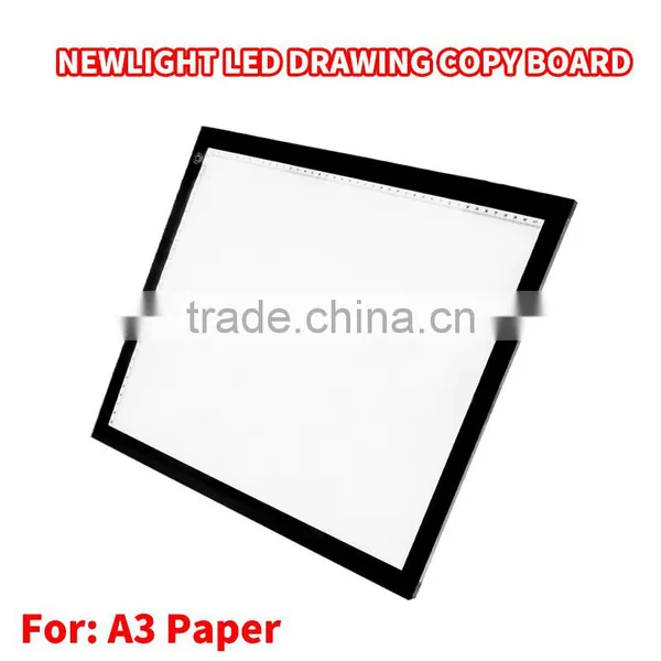 Only 7mm!!Ultra-thin LED Tracing Copy Board/LED Neon Maker Drawing Copy Board photo-3