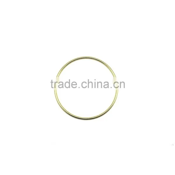 Butt Welded, High Quality Bright Color Metal O Ring for Bag Round Ring, Steel Wire Rings ID 3 Inch photo-2