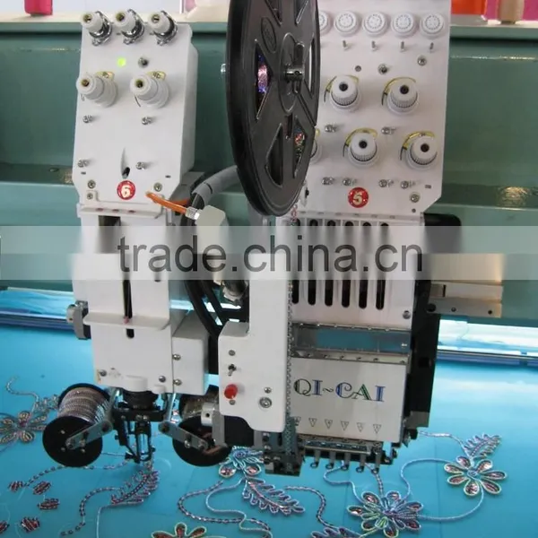 TP612 Flat Sequin Coiling 3in1 Mixed Computerized Embroidery Machine