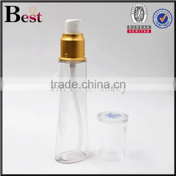 60ml Plastic Bottle Waist Type PETG Plastic Bottle 60ml Body Lotion Pump Sprayer 60ml Plastic Bottle photo-3