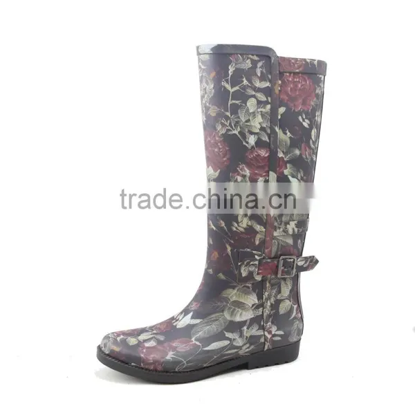 Rain Boots Manufacturer Rainboots for Women High Quality Rubber Rain Boots photo-6