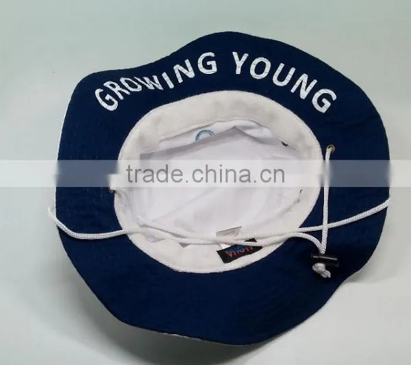 Customized Outdoor Leisure Sports Cap Fisherman Fishing Cap Big Brim Hat photo-4