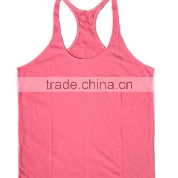 Promotional y Back Mens Tank Top/ Custom Sportswear Tank Top Made in China/ Wholesale China Manufacturer Tank Top photo-5