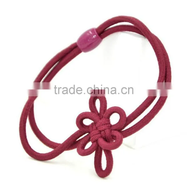 China Supplier Elastic Knot Hair Band Baby Girls Headbands In Stock photo-3