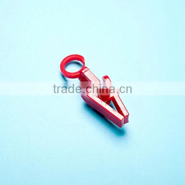 Small Plastic Black Curtain Clip Rings photo-4
