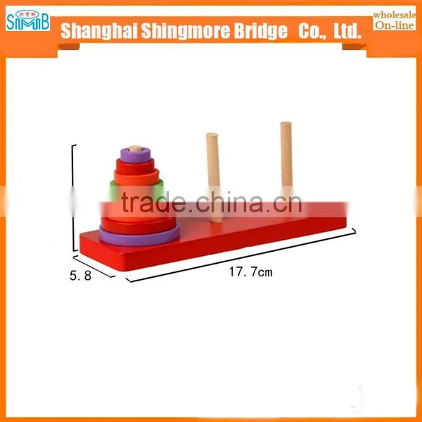 China Toy Manufacturer Hot Wholesale Tower of Hanoi Toy in Low Price photo-2
