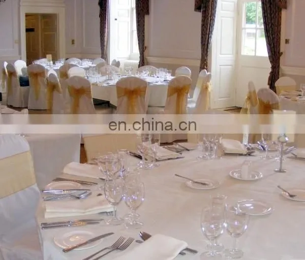 Latest Organza Cheap Chair Covers Chair Sashes photo-6