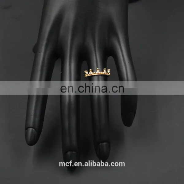 MCR-0025 In Stock Latest Fashion Design Gold King Crown Ring Designs for Men ,engagement Ring photo-4