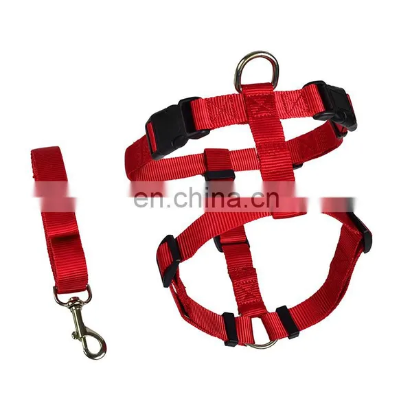 Nylon Crochet Dog Leash With Harness photo-2