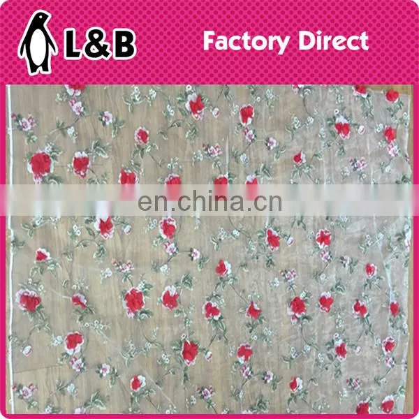 Wholesale New Popular Beautiful Organza Lace Fabric photo-6