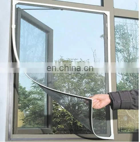 Magic Screen Windows and Door Anti-mosquito Window Screen Curtain Avoid Wearing Stripe Mesh Encryption Stealth Gauze Net photo-3