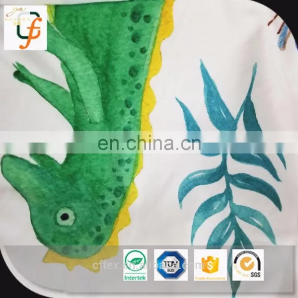 100% Polyester Pigment Printed Knitting Single Jersey Fabric photo-6