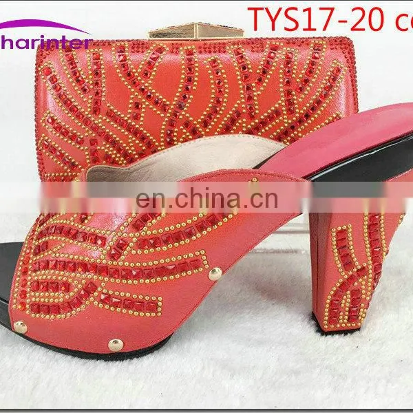 Italian Shoes and Bag Set TYS17-20 photo-2