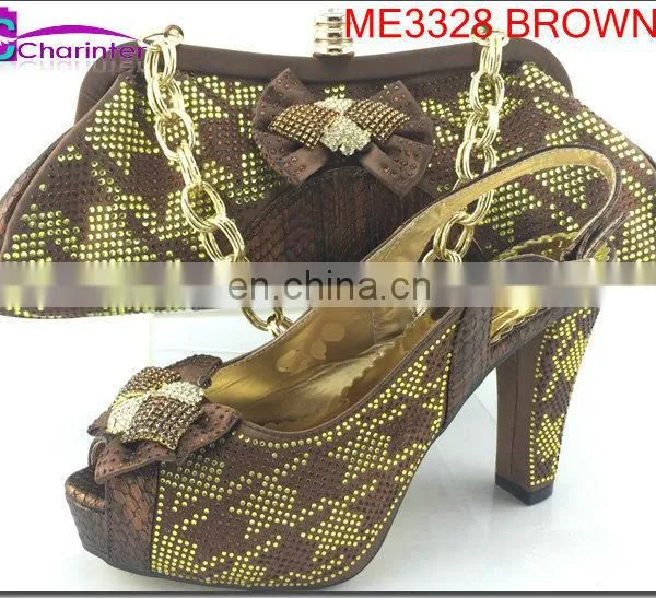 Italian Shoes and Bag Set ME3328 photo-2