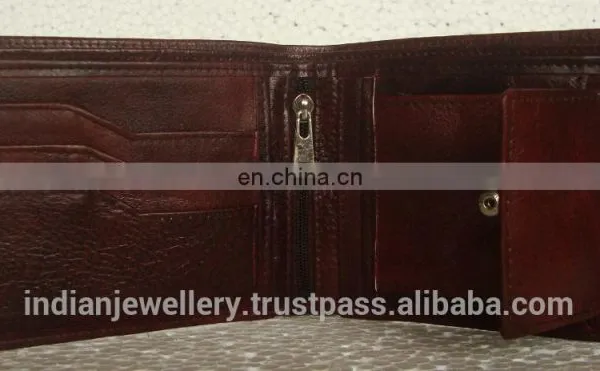 Pure Leather Wallets Exporter, Genuine Leather Wallets Manufacturer photo-2