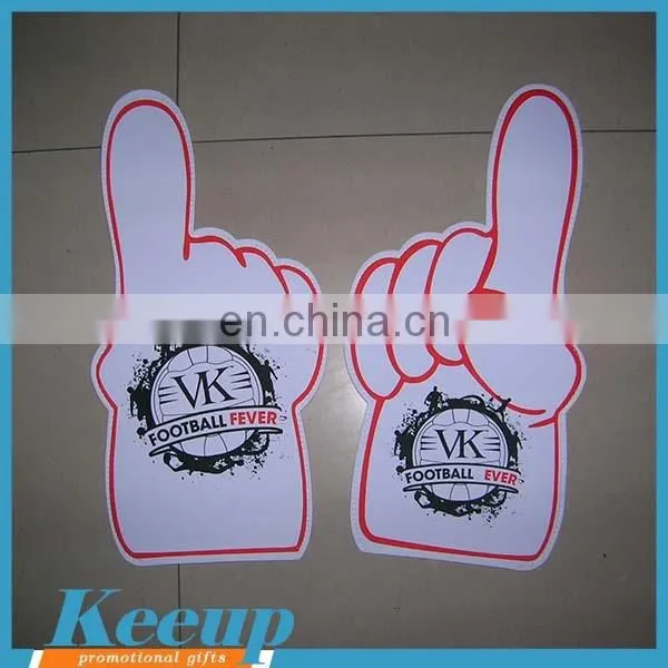 Most Popular Fans Items Giant Wave Foam Finger Cheering Hands Foam Hand Sponge Hand Foam Finger photo-4
