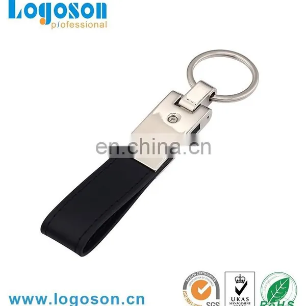 New Design Handmade Keychain Red Leather Key Rings photo-5