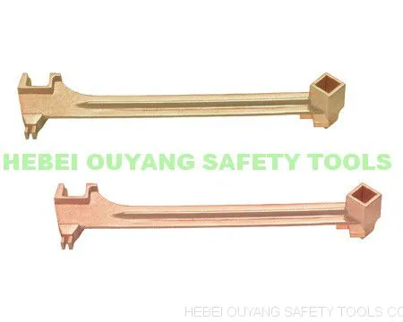 Bung Wrench Opener,Non Sparking,Copper Beryllium,ATEX TOOLS