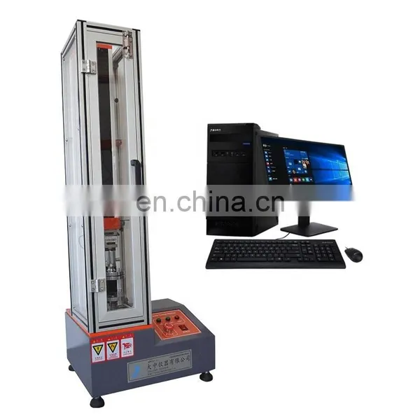 Computer Control 1/3/5KN Single Column Electronic Tensile Tester Universal Testing Machine photo-4