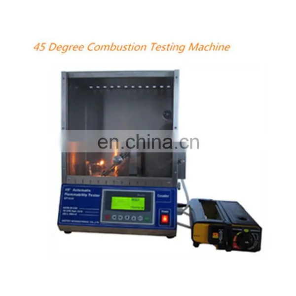 45 Degree Textile Fabric Combustion Testing Machine photo-2