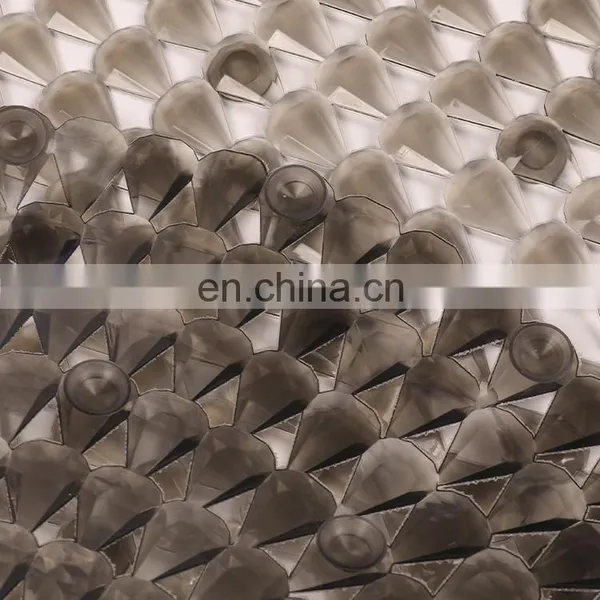 High Quality Customized Comfortable Safety Clear Non-slip Plastic PVC Bathroom Tub Floor Antislip Kids Bath Mat photo-2