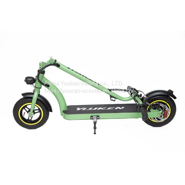 2020 Hot Selling Youcan 5.0 Lithium Battery 36v 10Ah 350w 12 Inches Steel Frame Easy Folding Electric Scooter photo-4
