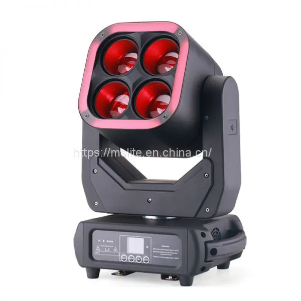 High Quality 4X60W Moving Beam Wash Light LED Zoom Moving Head Light For DJ Stage Events photo-5