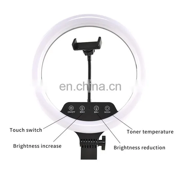 12 Inch Ring Anchor Live Fill Light Photo Camera Makeup Beauty Lighting Lamp Photography Soft Light Shooting Lamp photo-2