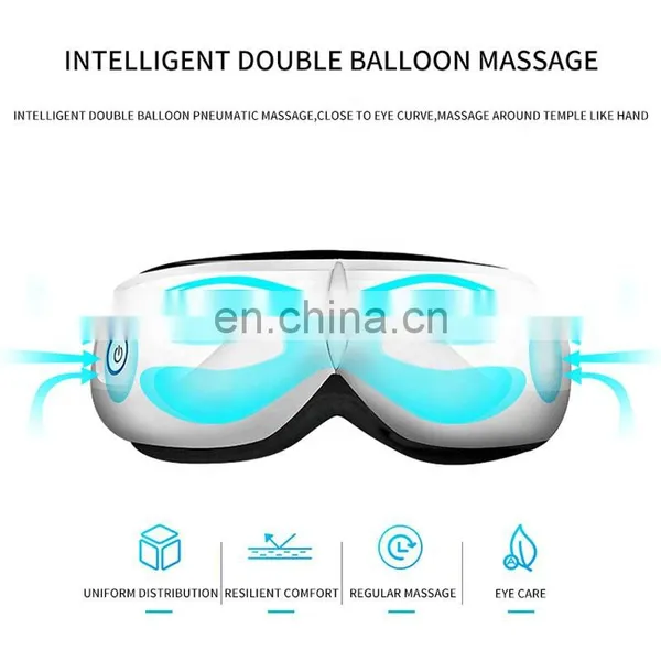 Wireless Bluetooth Electric Rechargeable Vibration Smart Eye Massager Heated photo-2