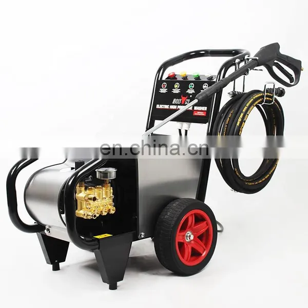 250 Bar 5.5KW Cold Water Jet Car Washing Spray High Pressure Water Jet Cleaning Machine photo-3
