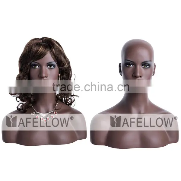 New Design Black Girl Head Mannequin Head for Wigs Display photo-2