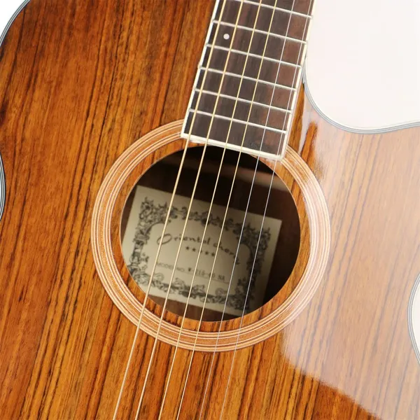 Factory Wholesale Price Oriental Cherry W215 40 Inch Acoustic Guitar OEM Guitar for Guitar Beginners photo-3
