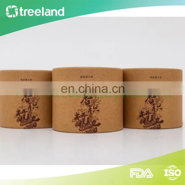 Custom Cardboard Canister Packaging Box Kraft Paper Tube For Gift photo-2