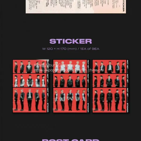 NCT127 Album [STICKER] photo-3