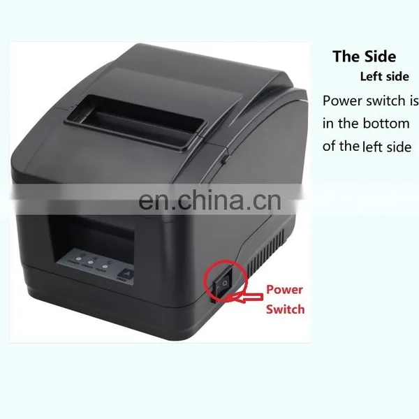 80mm USD Receipt Printer With Auto Cutter and Wifi Option for Office Use Compatible With EPSON ESC/POS and STAR photo-2