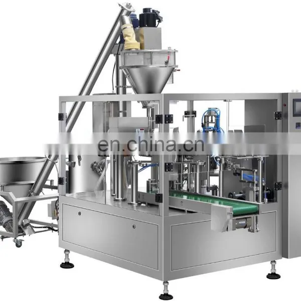 Automatic Disinfectant Powder Packaging Machine Semi Auto Disinfection Powder Bag Bottle Filling Packing Machinery for Sale photo-5