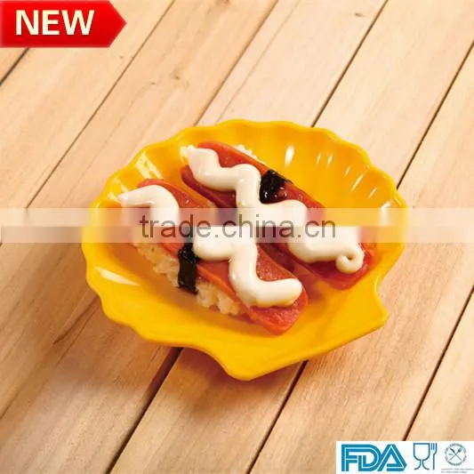 Dinner Ware Colored Silicone 6"square Plate photo-5