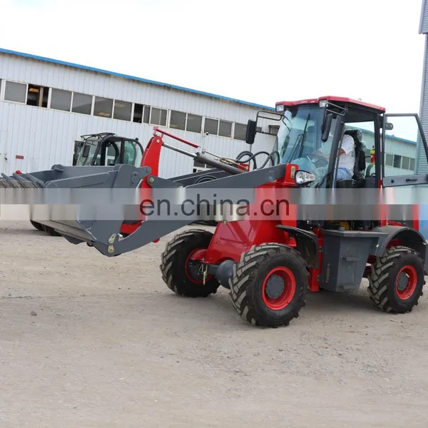 Promotion Customized 4X4 Multifunction 1.5 Ton Front End Loader Mini Loader Payloader 4WD With CE photo-5
