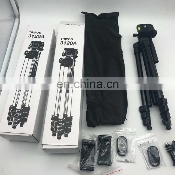 Professional Aluminium Camera Tripod 3120 Tripod for Camera DSLR Smartphone With Remote And Adapters photo-3