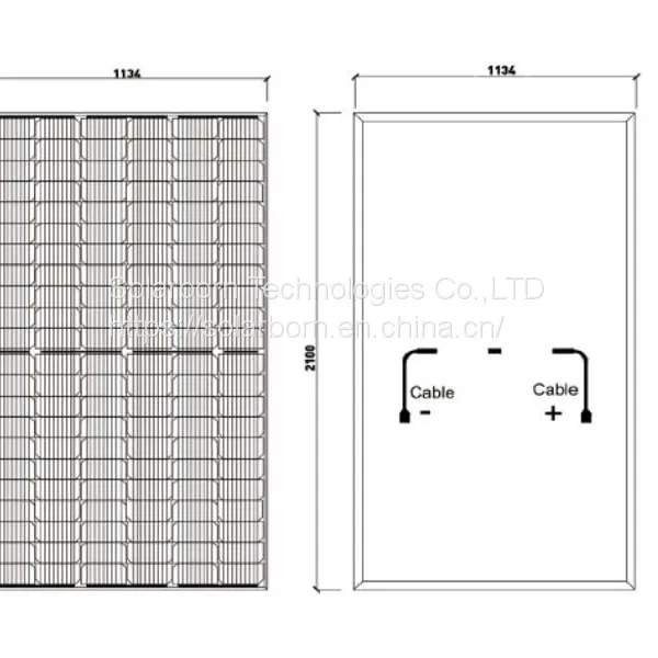 500W Mono Solar Panel With 132 Pieces Solar Cells photo-2