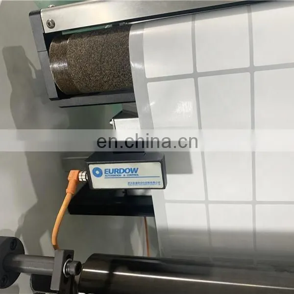 UTS370S High Speed Self Adhesive Label Sticker Cutter Rewinding Machine Price With Turret photo-5