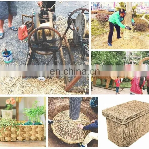 Wheat Stalk Rope Spinning Machine Straw Braiding Machine photo-5